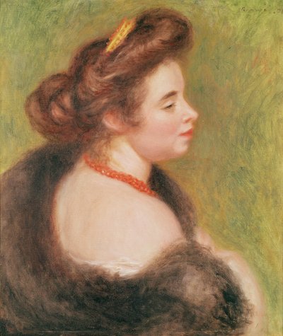 Portrait of Madame Maurice Denis by Pierre Auguste Renoir
